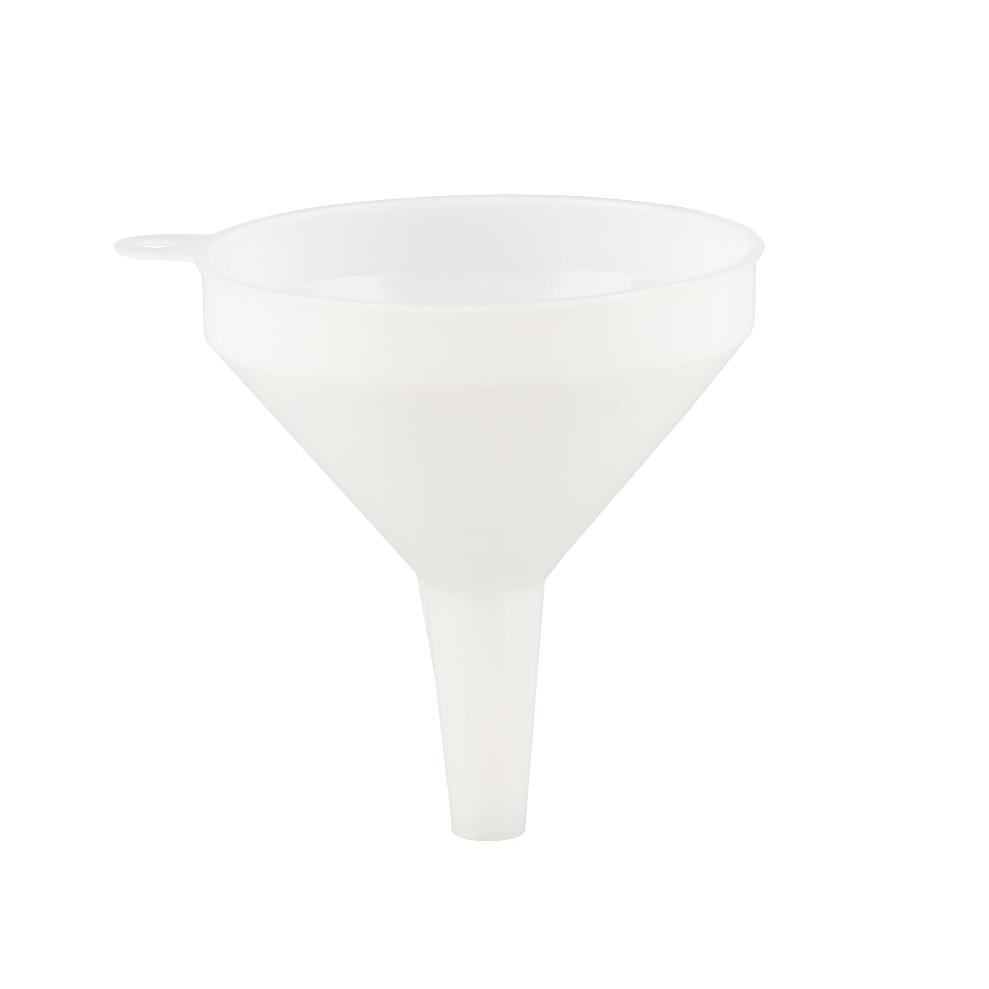 restaurantware Met Lux 8 oz White Plastic Funnel - 4 3/4" x 4" x 4 1/2" - 1 count box