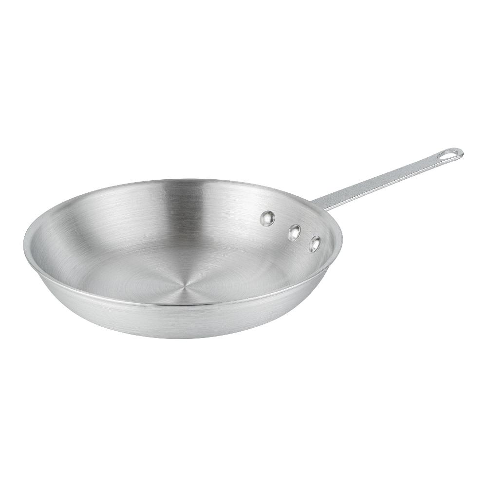 restaurantware Met Lux Aluminum 10" Fry Pan - 6 count box