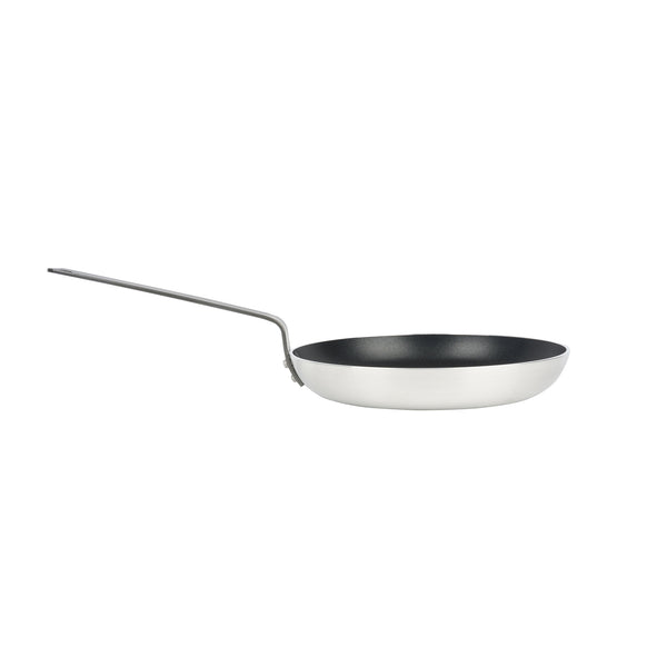 Restaurantware Met Lux Aluminum 11" Fry Pan - Non-Stick Induction Ready Heavy Duty - 6 Count Box