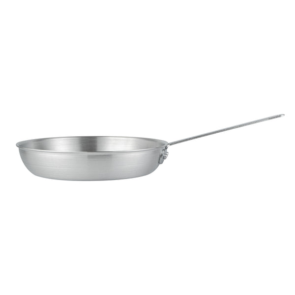 Restaurantware Met Lux Aluminum 12" Fry Pan - 6 Count Box