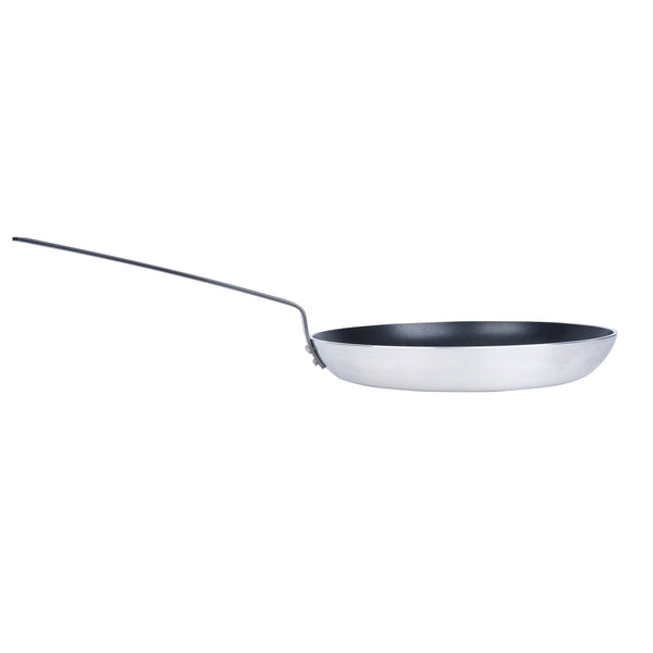 Restaurantware Met Lux Aluminum 14" Fry Pan - Non-Stick Induction Ready Heavy Duty - 6 Count Box