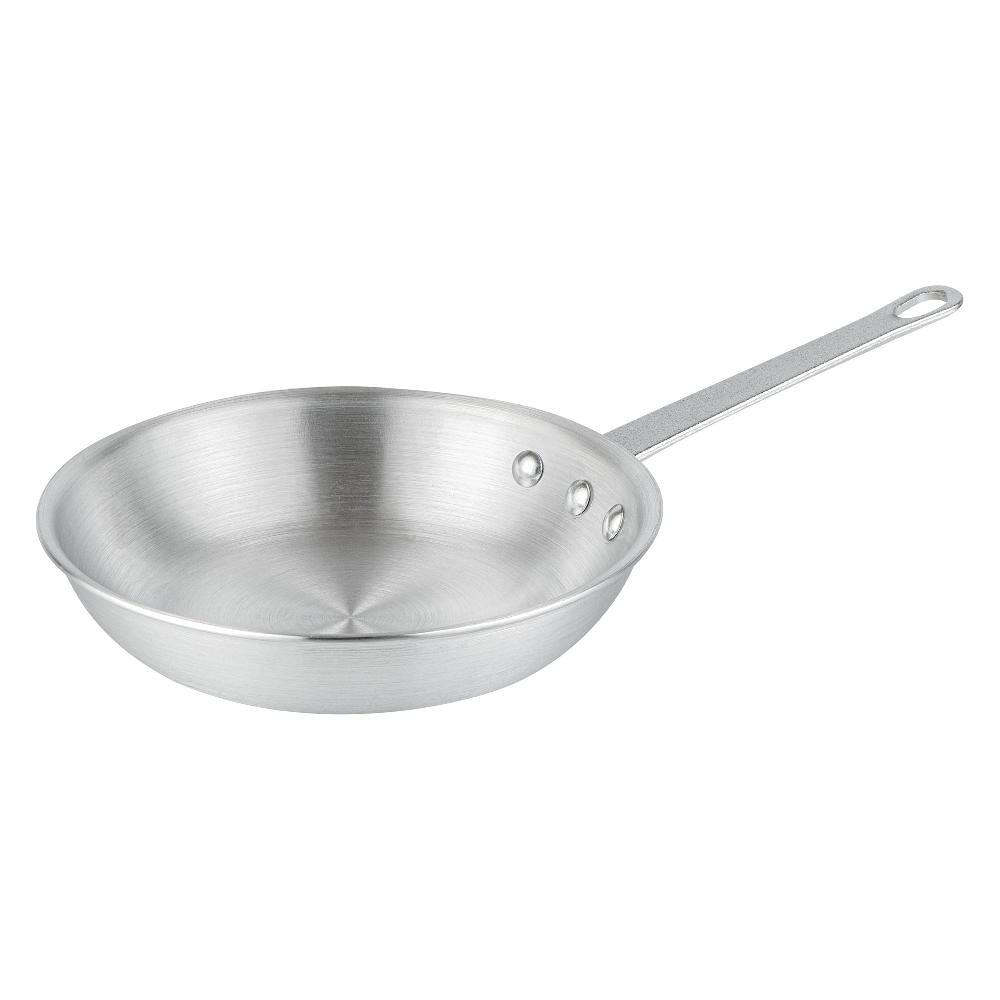 restaurantware Met Lux Aluminum 8" Fry Pan - 6 count box
