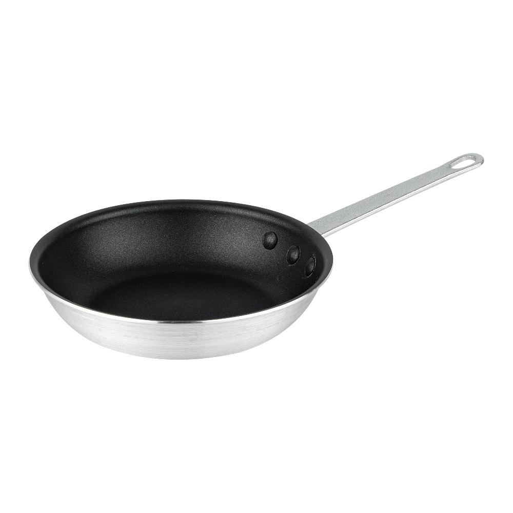 restaurantware Met Lux Aluminum 8" Fry Pan - Non-Stick - 6 count box