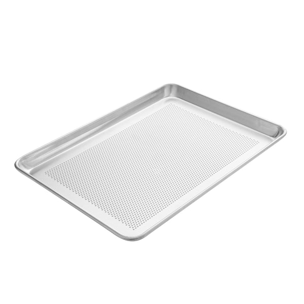 Restaurantware Met Lux Aluminum Half Size Baking Sheet - Perforated - 18" X 13" - 1 Count Box