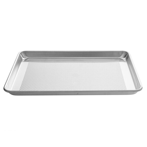 Restaurantware Met Lux Aluminum Half Size Baking Sheet - Perforated - 18" X 13" - 1 Count Box