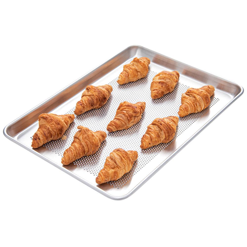 restaurantware Met Lux Aluminum Half Size Baking Sheet - Perforated - 18" x 13" - 1 count box