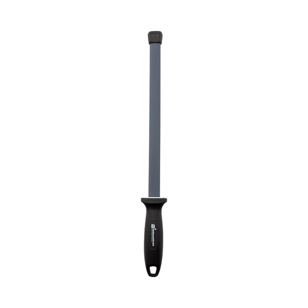 Restaurantware Met Lux Black Ceramic Sharpening / Honing Steel - 17 1/2" - 1 Count Box