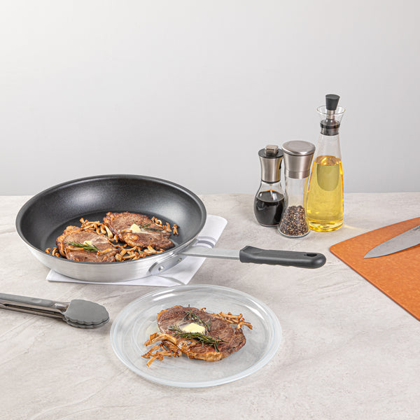 Restaurantware Met Lux Black Silicone Removable Pan Handle Sleeve - For 14" Aluminum Pans - 6 1/4" - 1 Count Box