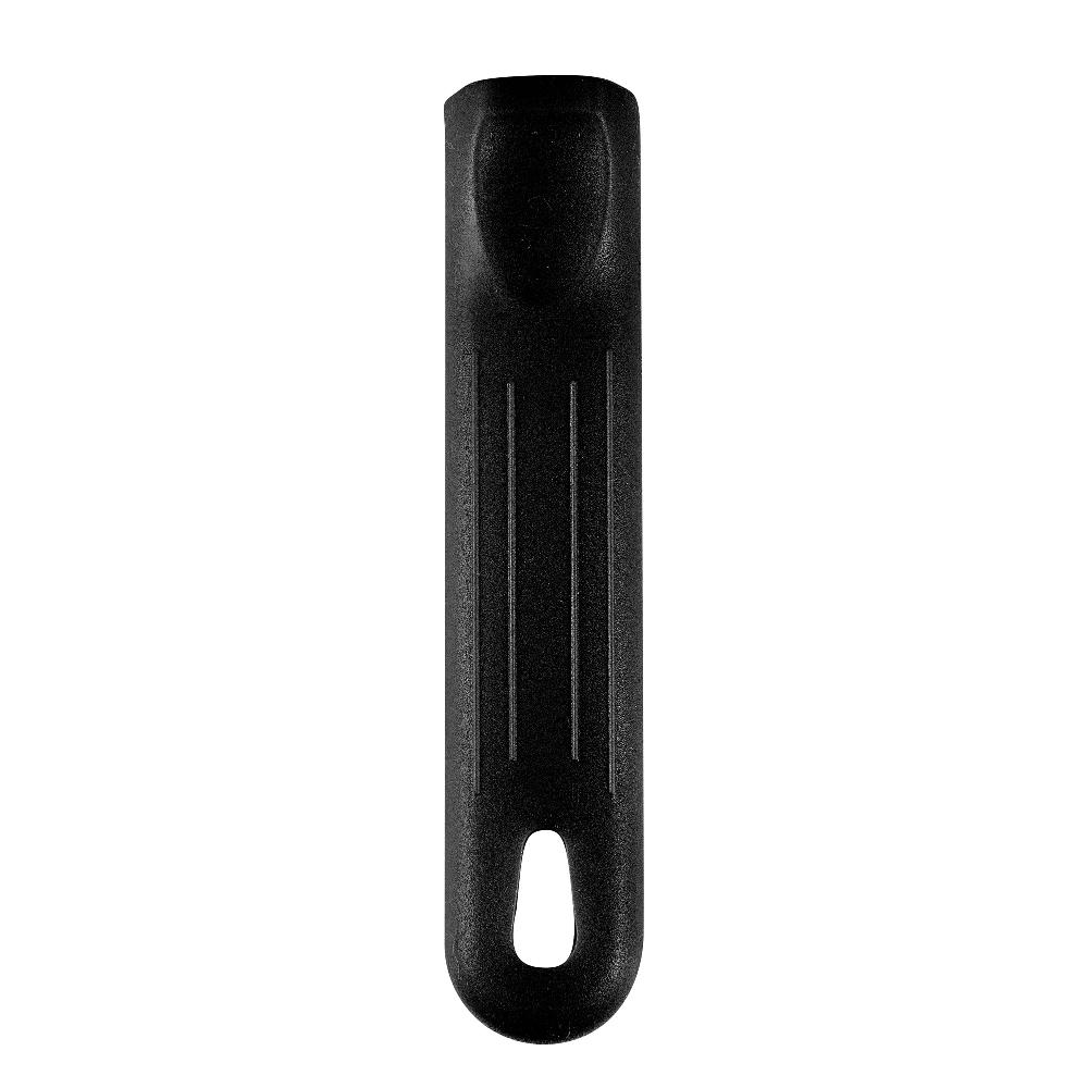 restaurantware Met Lux Black Silicone Removable Pan Handle Sleeve - For 14" Aluminum Pans - 6 1/4" - 1 count box
