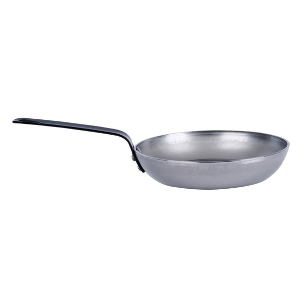 Restaurantware Met Lux Carbon Steel 8" Fry Pan - 6 Count Box