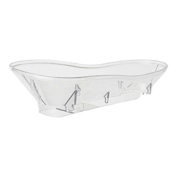 Restaurantware Met Lux Clear Plastic Dispenser Filling Funnel - Fits 3.5 And 5 Gal Cereal Dispensers - 1 Count Box