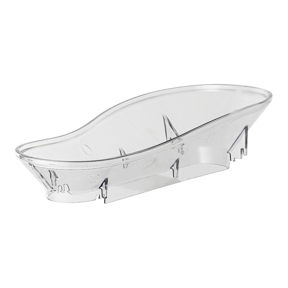 restaurantware Met Lux Clear Plastic Dispenser Filling Funnel - Fits 3.5 and 5 gal Cereal Dispensers - 1 count box
