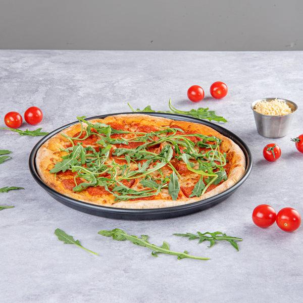 Restaurantware Met Lux Deep Pizza / Cake Pan - Non-Stick - 12 1/2" - 1 Count Box