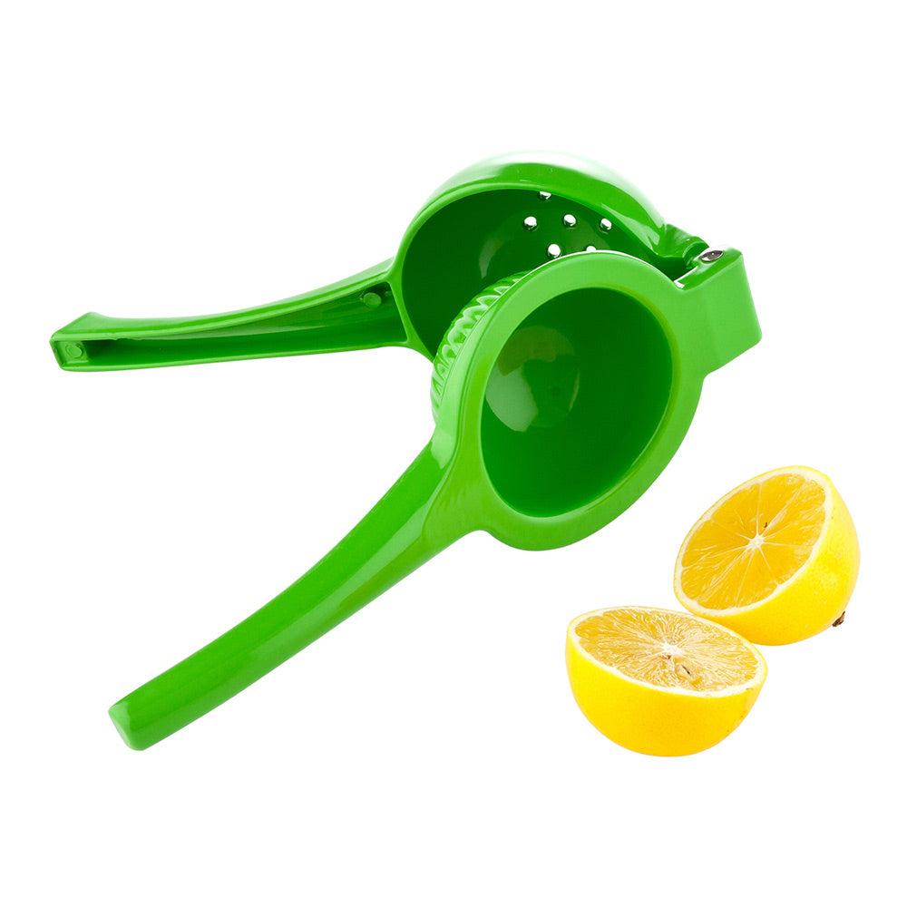 restaurantware Met Lux Green Aluminum Lemon Squeezer / Juicer - 9" - 1 count box