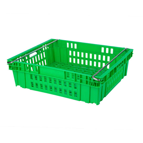 Restaurantware Met Lux Green Chill Tray - 23 3/4" X 19 3/4" X 7" - 10 Count Box