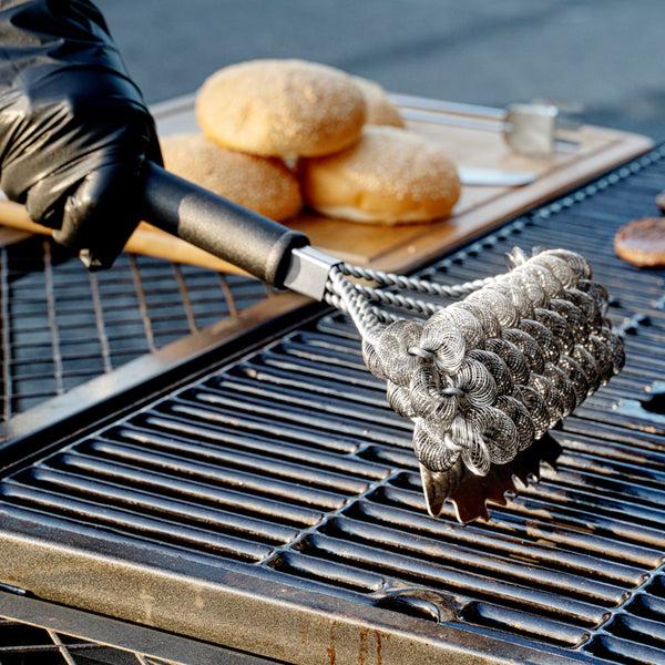 Restaurantware Met Lux Grill Brush / Scraper - Bristle Free - 16" - 1 Count Box