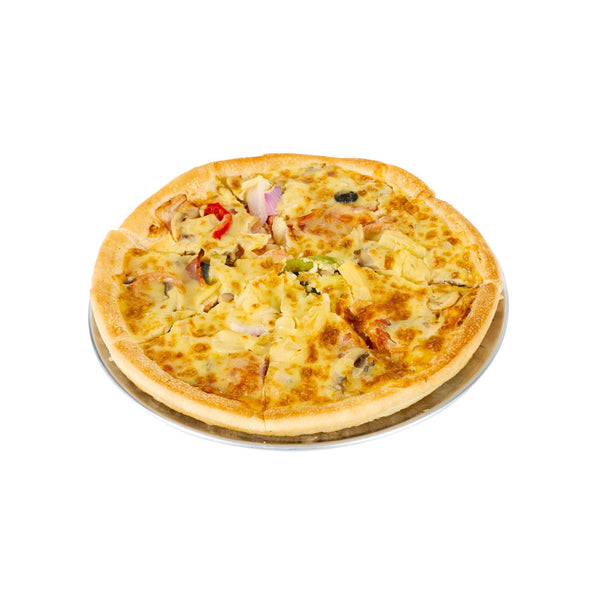 Restaurantware Met Lux Heavy-Duty Coupe Pizza Pan - 10" - 1 Count Box