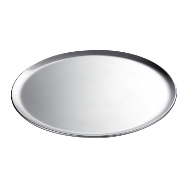 Restaurantware Met Lux Heavy-Duty Coupe Pizza Pan - 12" - 1 Count Box