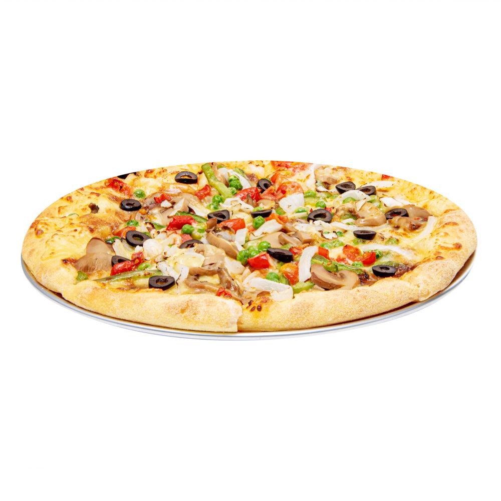 restaurantware Met Lux Heavy-Duty Coupe Pizza Pan - 12" - 1 count box