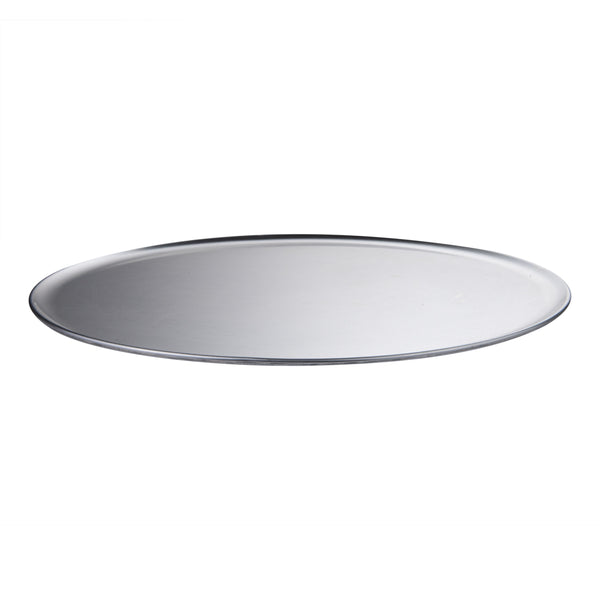 Restaurantware Met Lux Heavy-Duty Coupe Pizza Pan - 18" - 1 Count Box