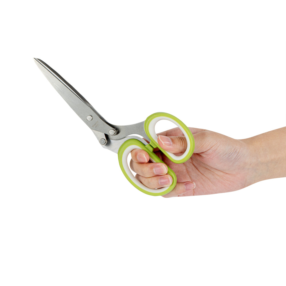 restaurantware Met Lux Herb Scissors - with 5 Blades - 7 1/2" - 1 count box
