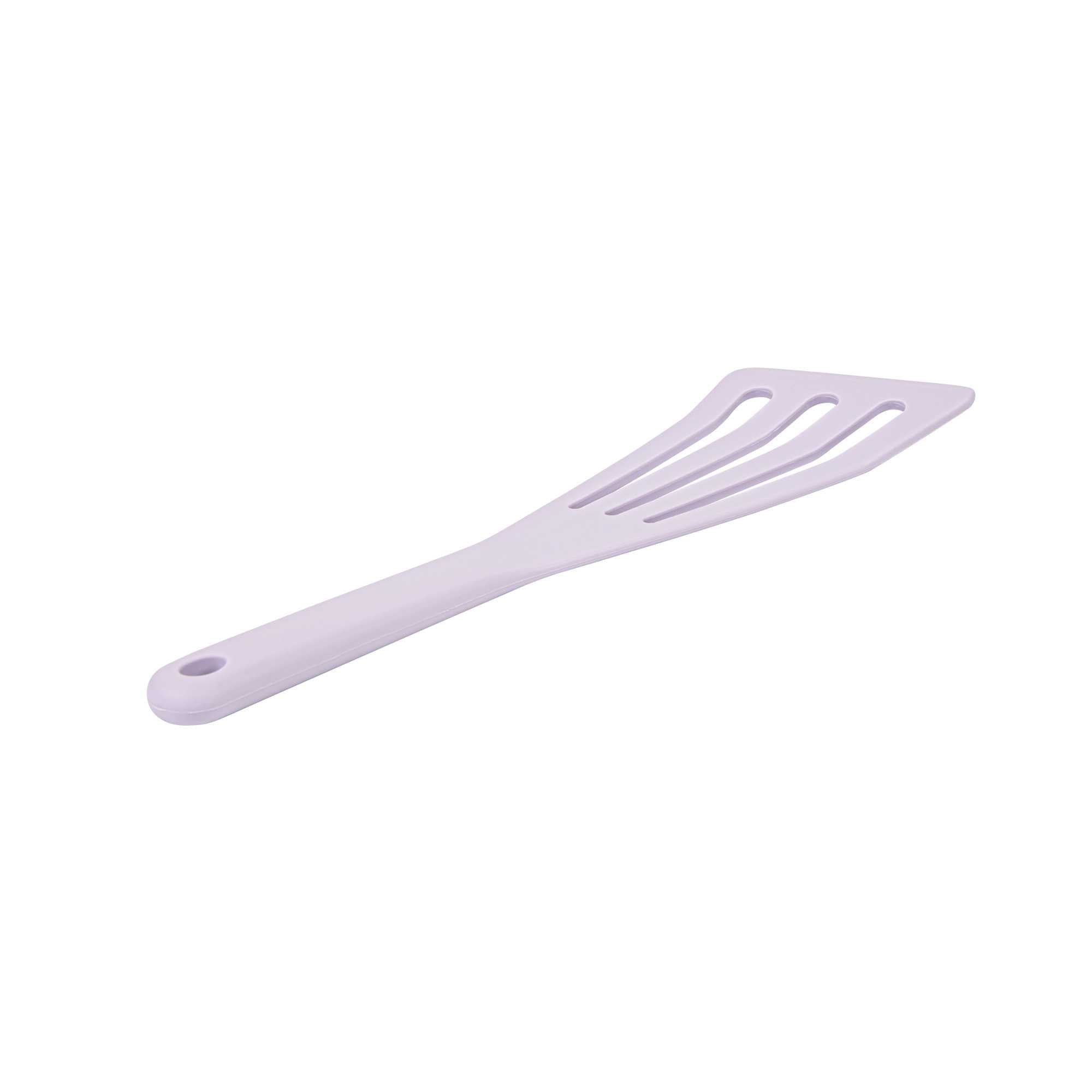 restaurantware Met Lux Purple Silicone High Temperature Slotted Turner / Spatula - 12 1/4" - 1 count box