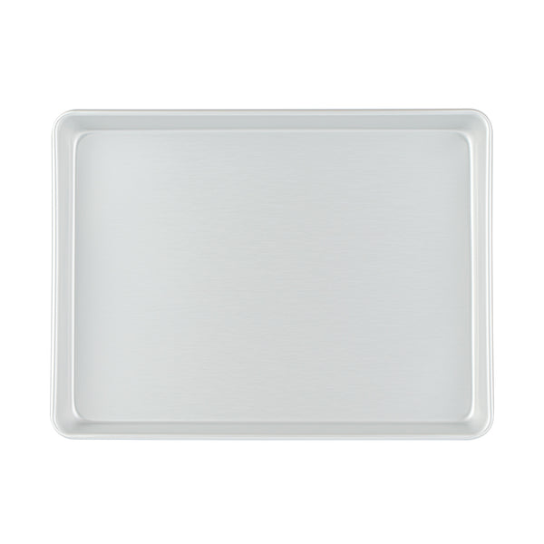 Restaurantware Met Lux Rectangle Aluminum Cake Pan - 15" X 12" X 2" - 12 Count Box