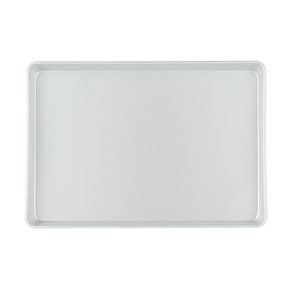 Restaurantware Met Lux Rectangle Aluminum Cake Pan - 18" X 12" X 2" - 12 Count Box