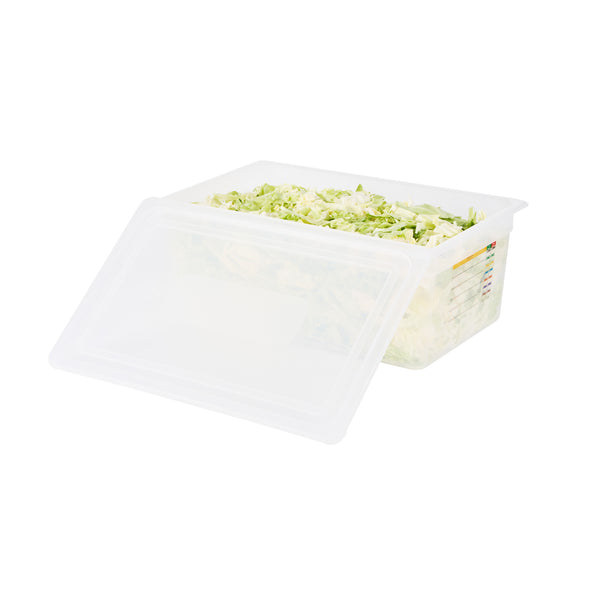 Restaurantware Met Lux Rectangle Clear Polypropylene Lid - Fits Full Size Pan - 20 3/4" X 13" - 10 Count Box