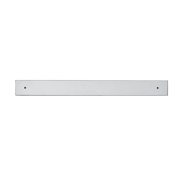 Restaurantware Met Lux Rectangle Stainless Steel Knife Holder - Magnetic - 18" - 1 Count Box
