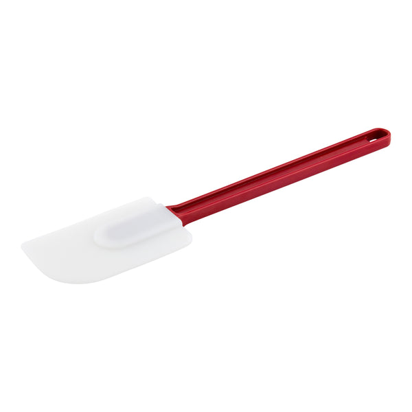 Restaurantware Met Lux Red High Temperature Rubber Spatula - Flat - 16" - 1 Count Box