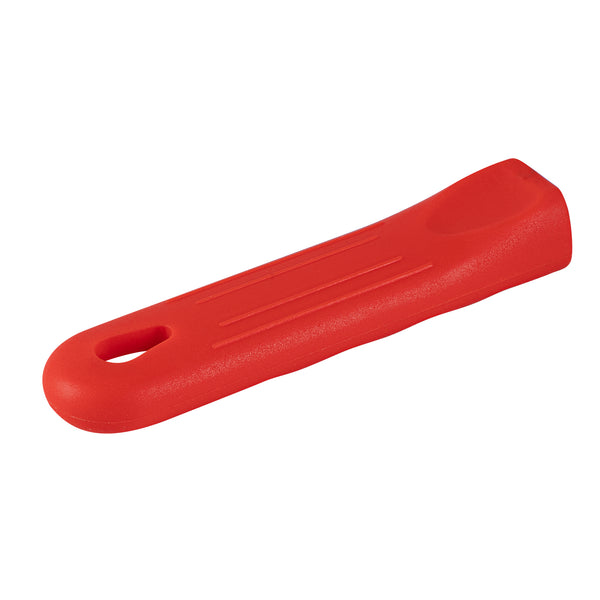 Restaurantware Met Lux Red Silicone Removable Pan Handle Sleeve - For 10" And 12" Aluminum Pans - 5 1/4" - 1 Count Box