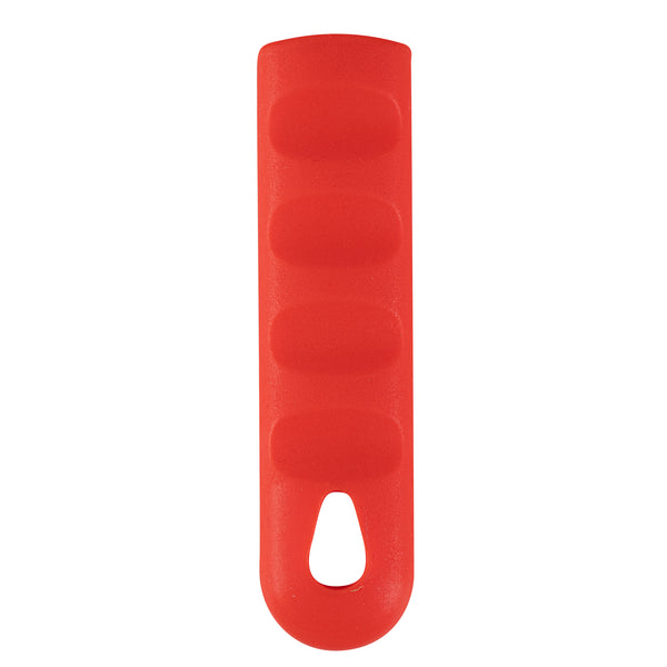 Restaurantware Met Lux Red Silicone Removable Pan Handle Sleeve - For 8" And 9" Aluminum Pans - 4 1/4" - 1 Count Box