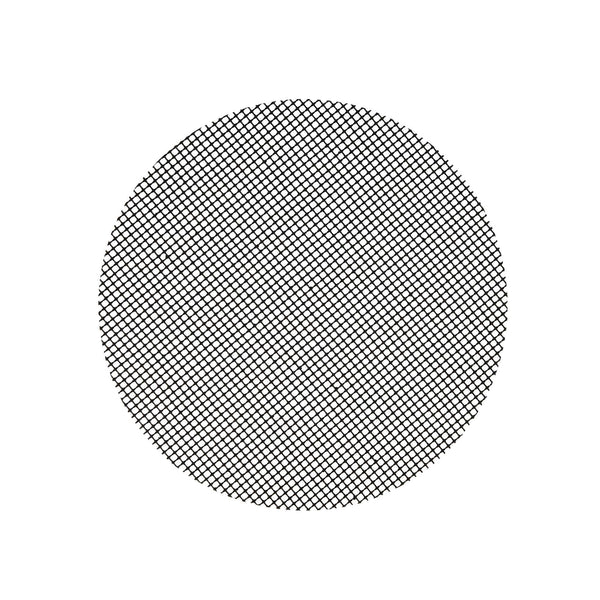 Restaurantware Met Lux Round Fiberglass Reusable Grill Mesh Mat - Non-Stick - 11 3/4" X 11 3/4" - 5 Count Box