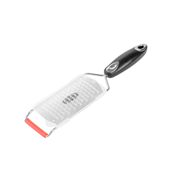 Restaurantware Met Lux Stainless Steel Coarse Grater - With Plastic Handle - 12" - 1 Count Box