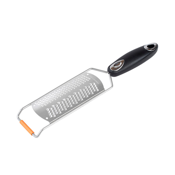 Restaurantware Met Lux Stainless Steel Fine Grater - With Plastic Handle - 12" - 1 Count Box