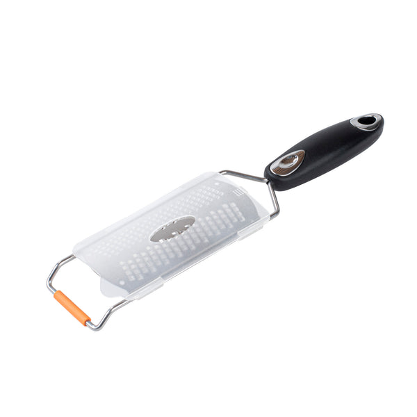 Restaurantware Met Lux Stainless Steel Fine Grater - With Plastic Handle - 12" - 1 Count Box