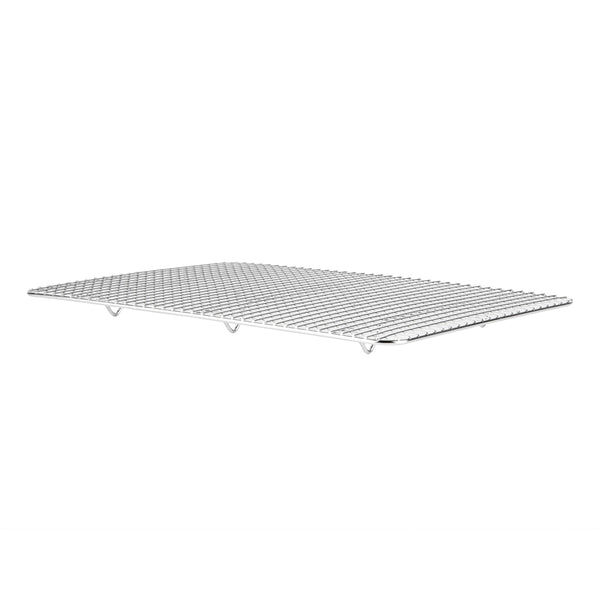 Restaurantware Met Lux Stainless Steel Footed Wire Cooling Rack - For Jelly Roll Pan - 9 3/4" X 14 3/4" - 1 Count Box