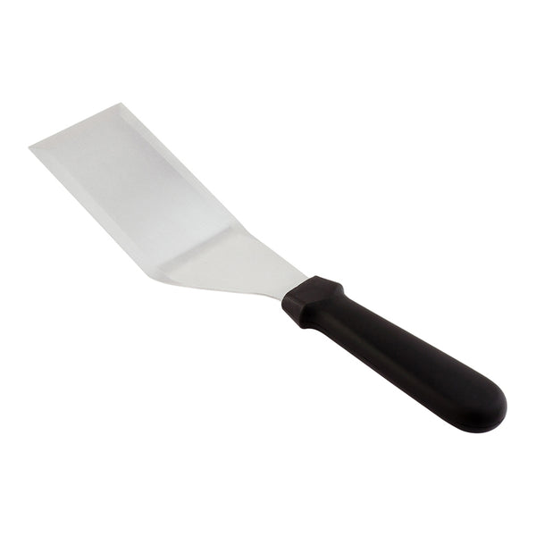 Restaurantware Met Lux Stainless Steel Griddle Scraper - With Plastic Handle - 11 3/4" - 1 Count Box