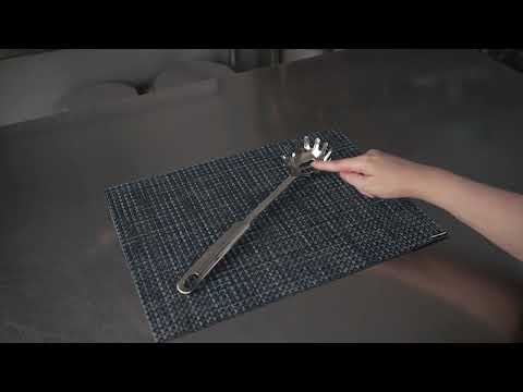 Restaurantware Met Lux Stainless Steel Pasta Server - Professional - 13" - 1 Count Box