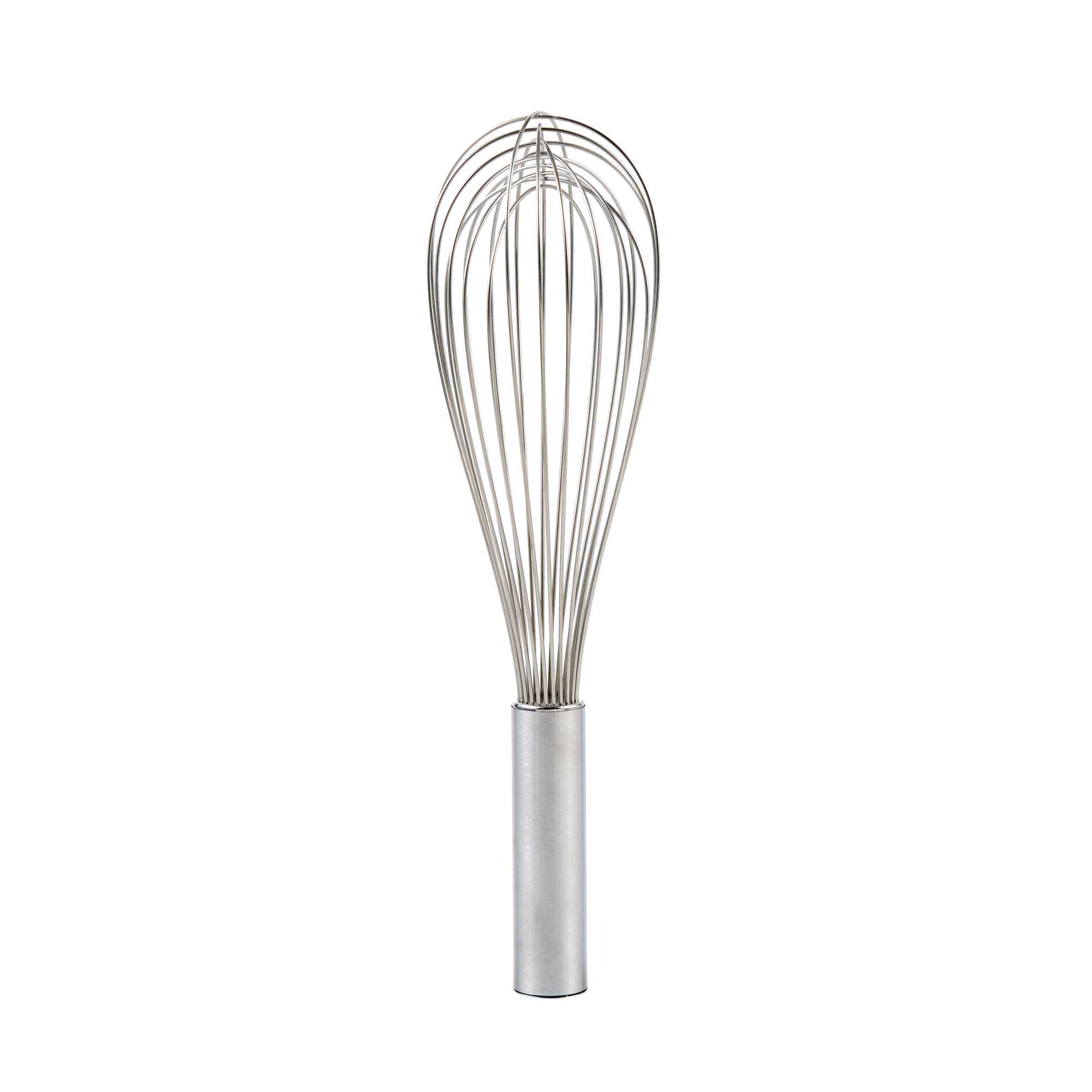 restaurantware Met Lux Stainless Steel Piano Whisk - 12" - 1 count box