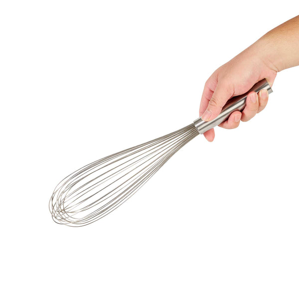 Restaurantware Met Lux Stainless Steel Piano Whisk - 16" - 1 Count Box