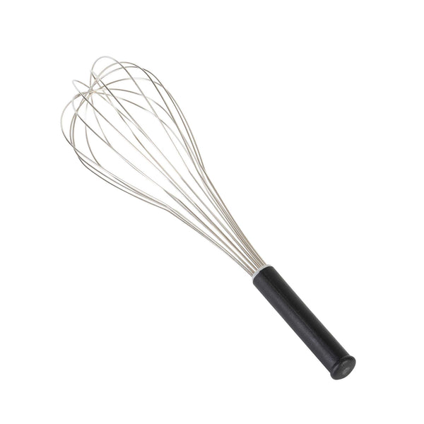 Restaurantware Met Lux Stainless Steel Piano Whisk - With Plastic Comfort Handle - 18" - 1 Count Box