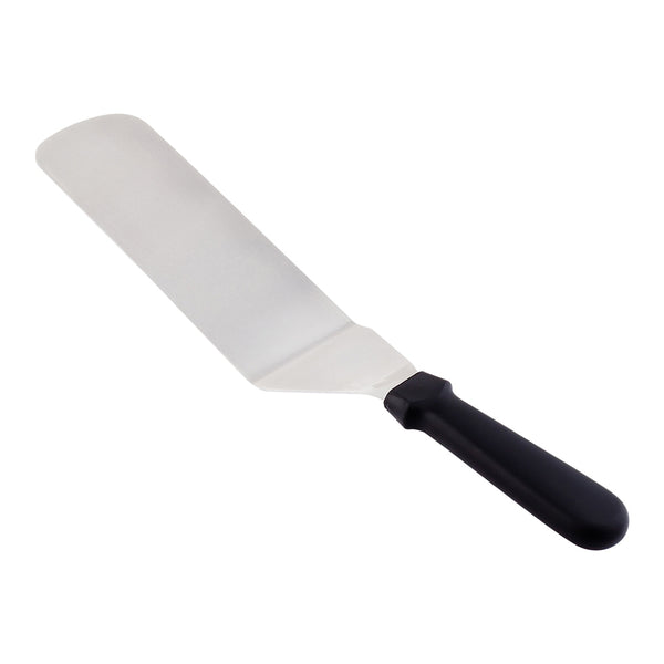 Restaurantware Met Lux Stainless Steel Solid Turner - With Plastic Handle - 15" - 1 Count Box