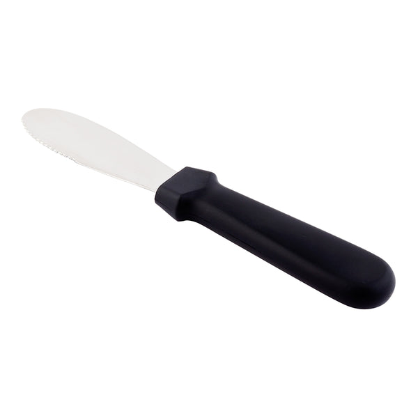 Restaurantware Met Lux Stainless Steel Spreader - With Plastic Handle - 8 3/4" - 1 Count Box