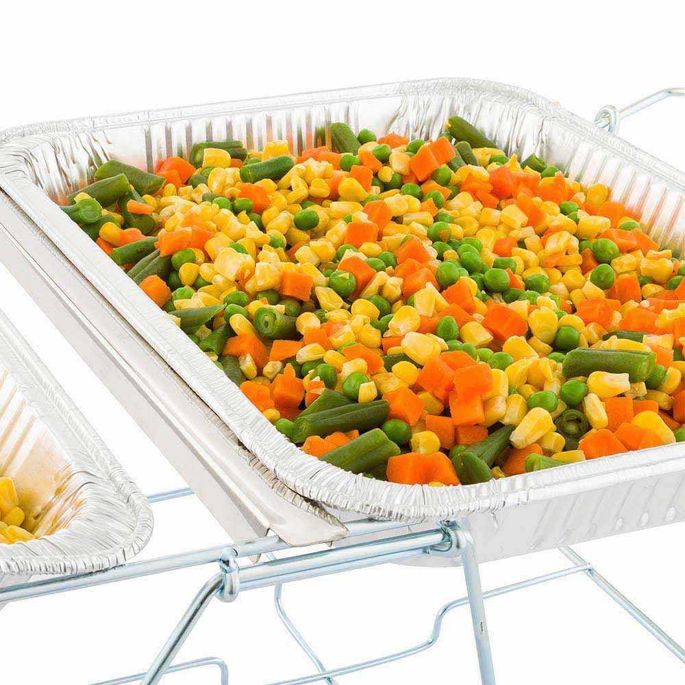 restaurantware Met Lux Stainless Steel Standard Adapter Bar - For Steam Table - 12 1/2" - 1 count box