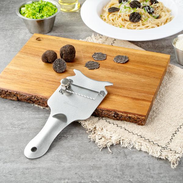 Restaurantware Met Lux Stainless Steel Truffle Slicer / Chocolate Shaver - 8 1/4" X 3 1/2" - 1 Count Box