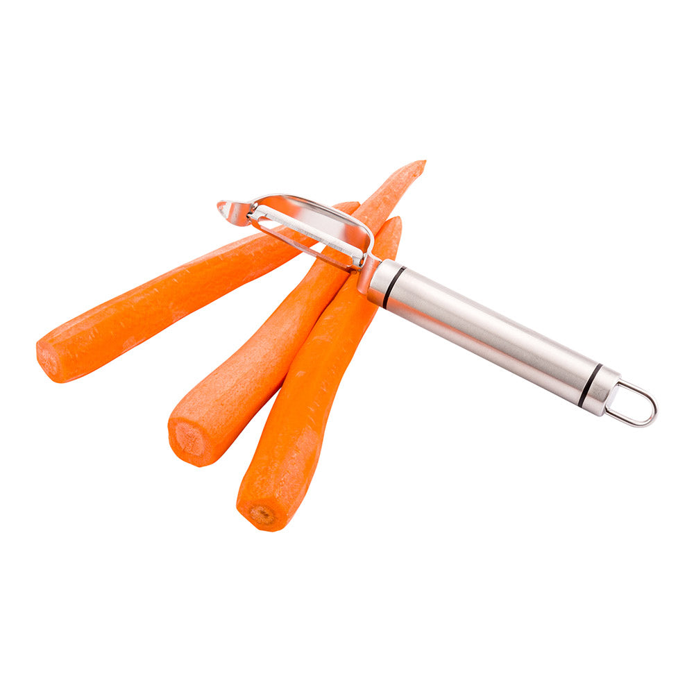 restaurantware Met Lux Stainless Steel Vegetable Peeler - Commercial Grade - 7 1/2" - 1 count box