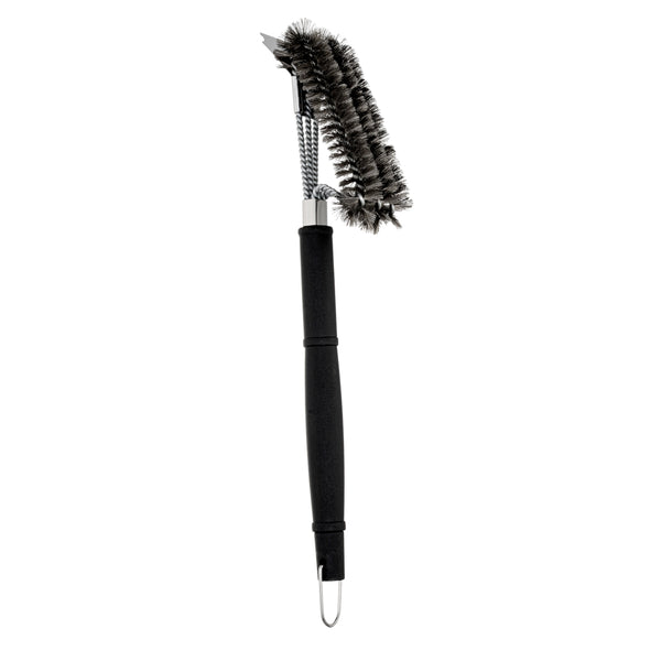 Restaurantware Met Lux Triple Head Grill Brush - 18 1/2" - 1 Count Box