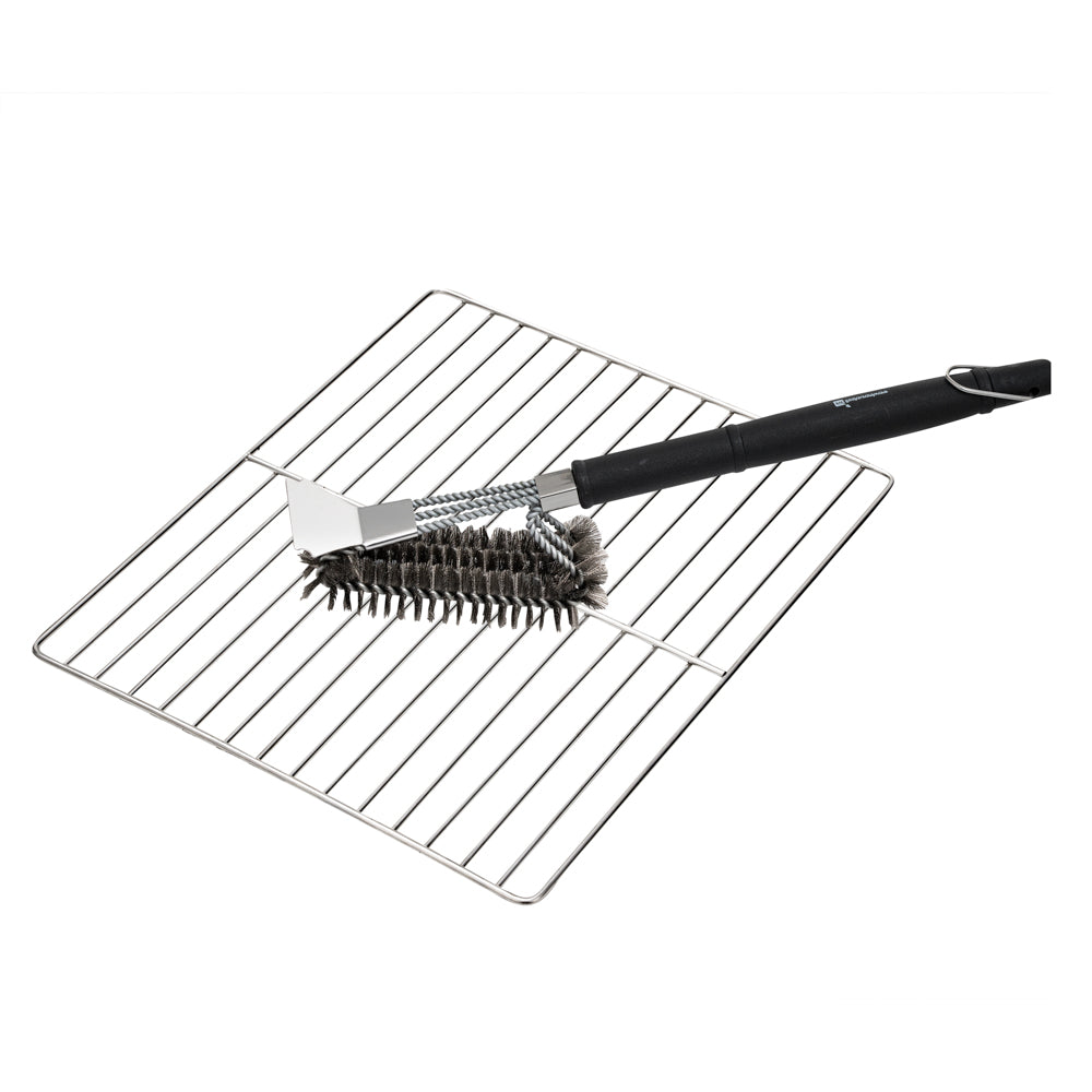 restaurantware Met Lux Triple Head Grill Brush - 18 1/2" - 1 count box